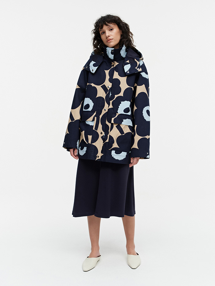 Unikko Magna Coat 77cm | MARIMEKKO