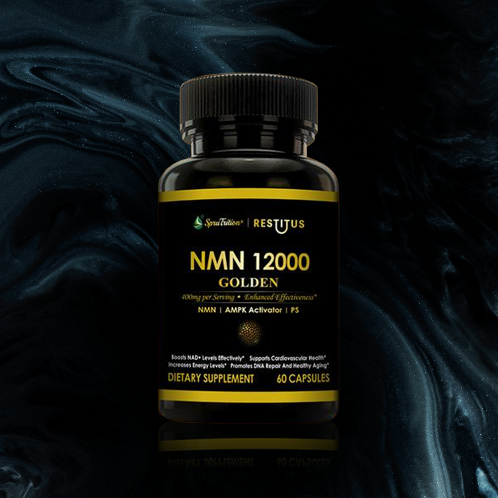 【 Spruce Nutrition 】特強  NMN + AMPK + PS 三合一配方 NMN 12000｜60 粒裝（美國原裝行貨）