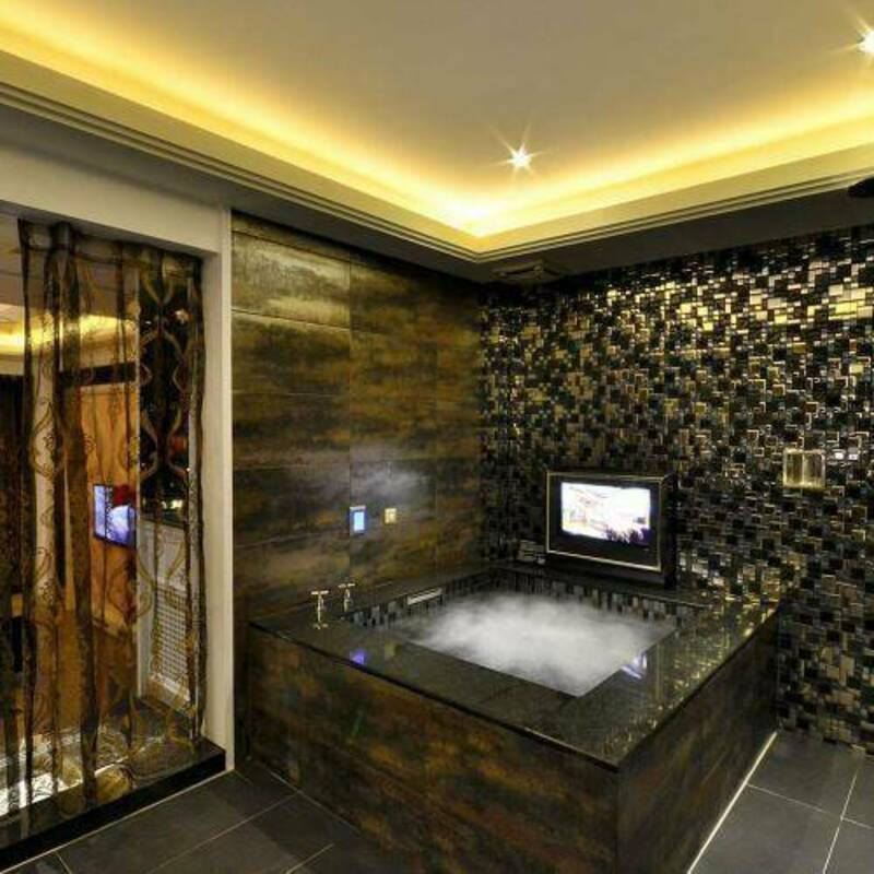 【電子票】台中汽車旅館｜台中海頓汽車旅館按摩浴缸-1