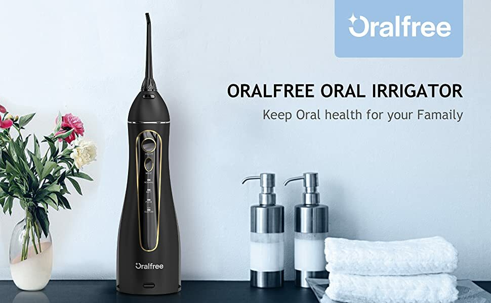 Oralfree Cordless Portable Rechargeable Oral Irrigator