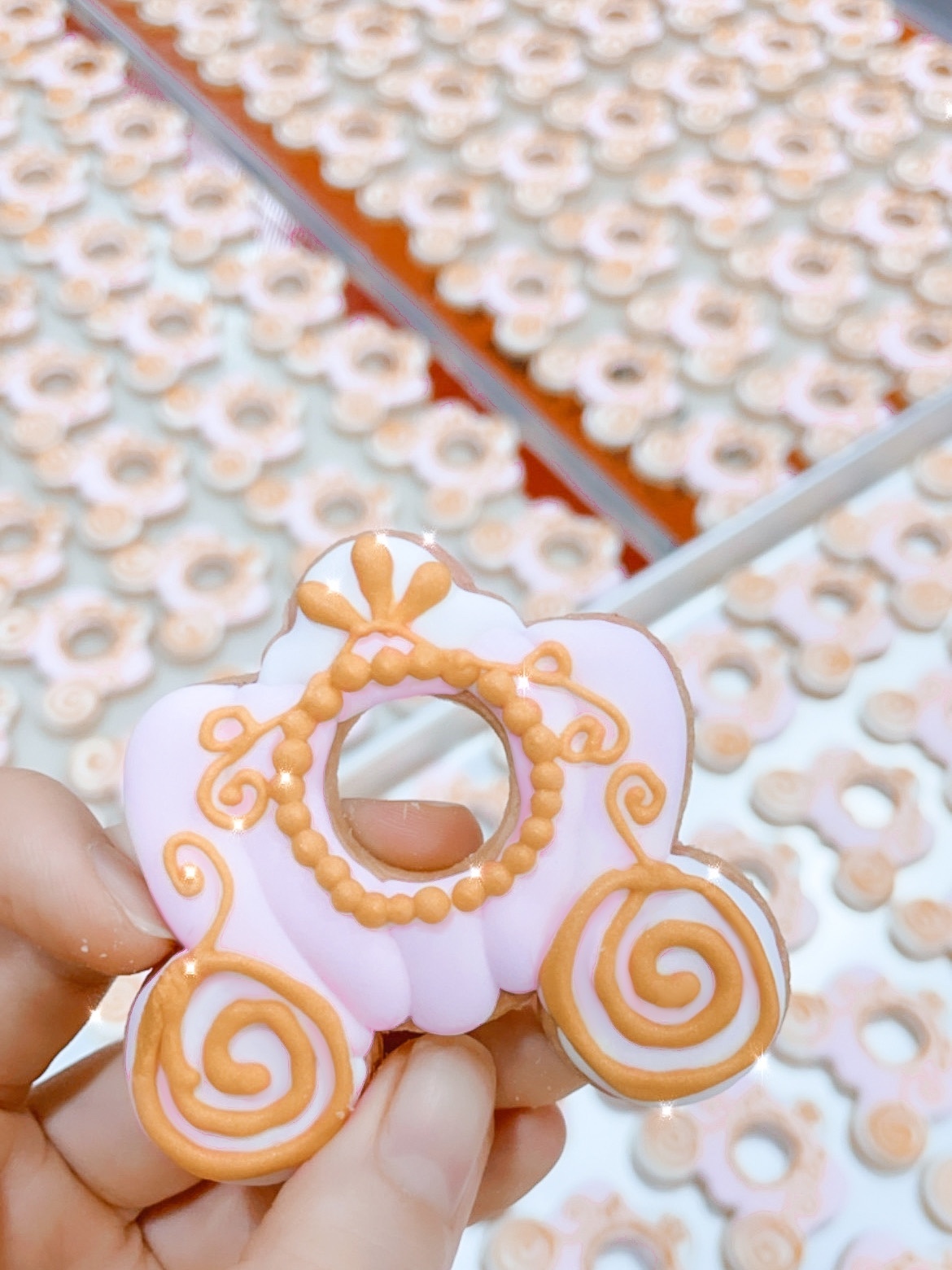 南瓜車糖霜曲奇餅