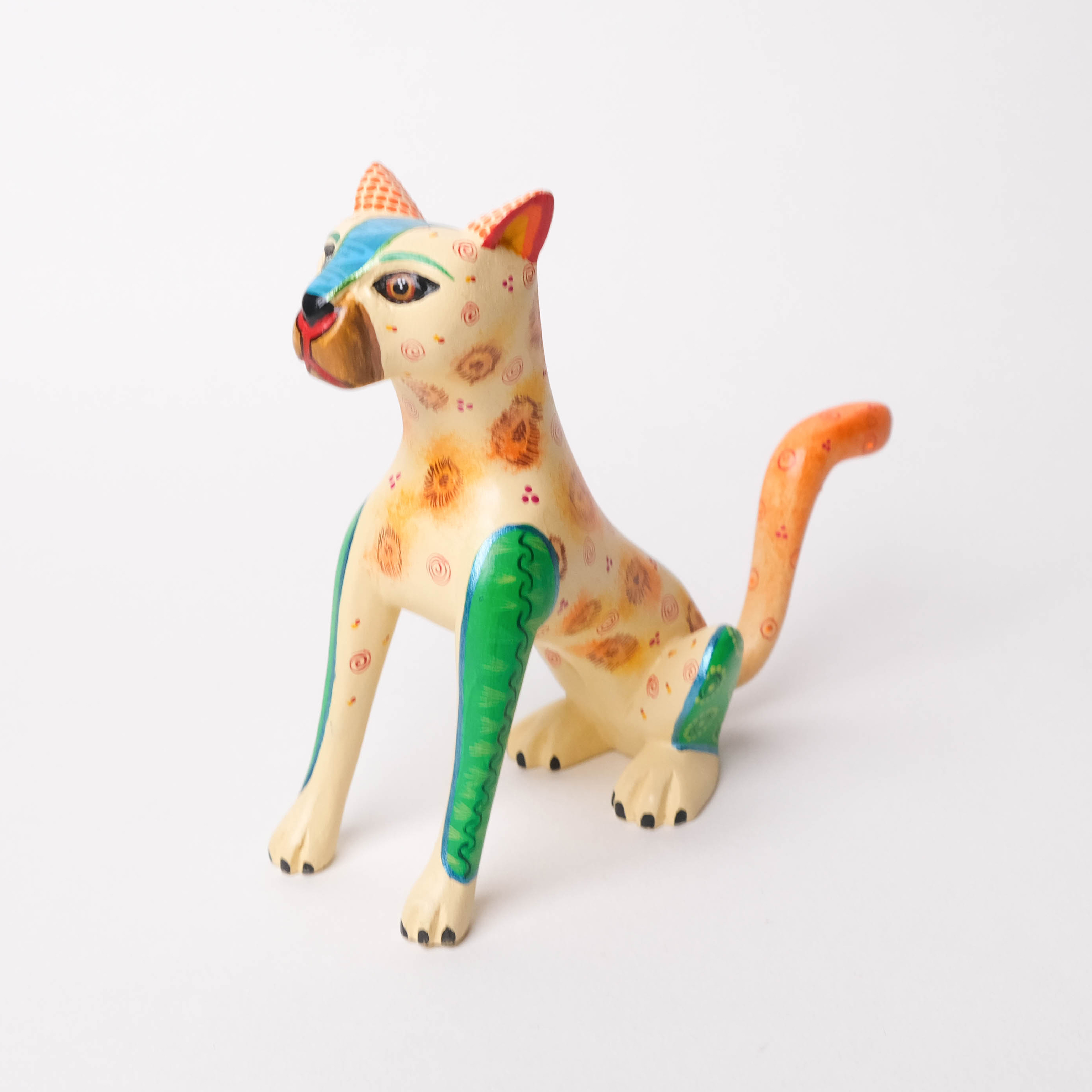 神獸手工木雕｜Jaguar｜墨西哥