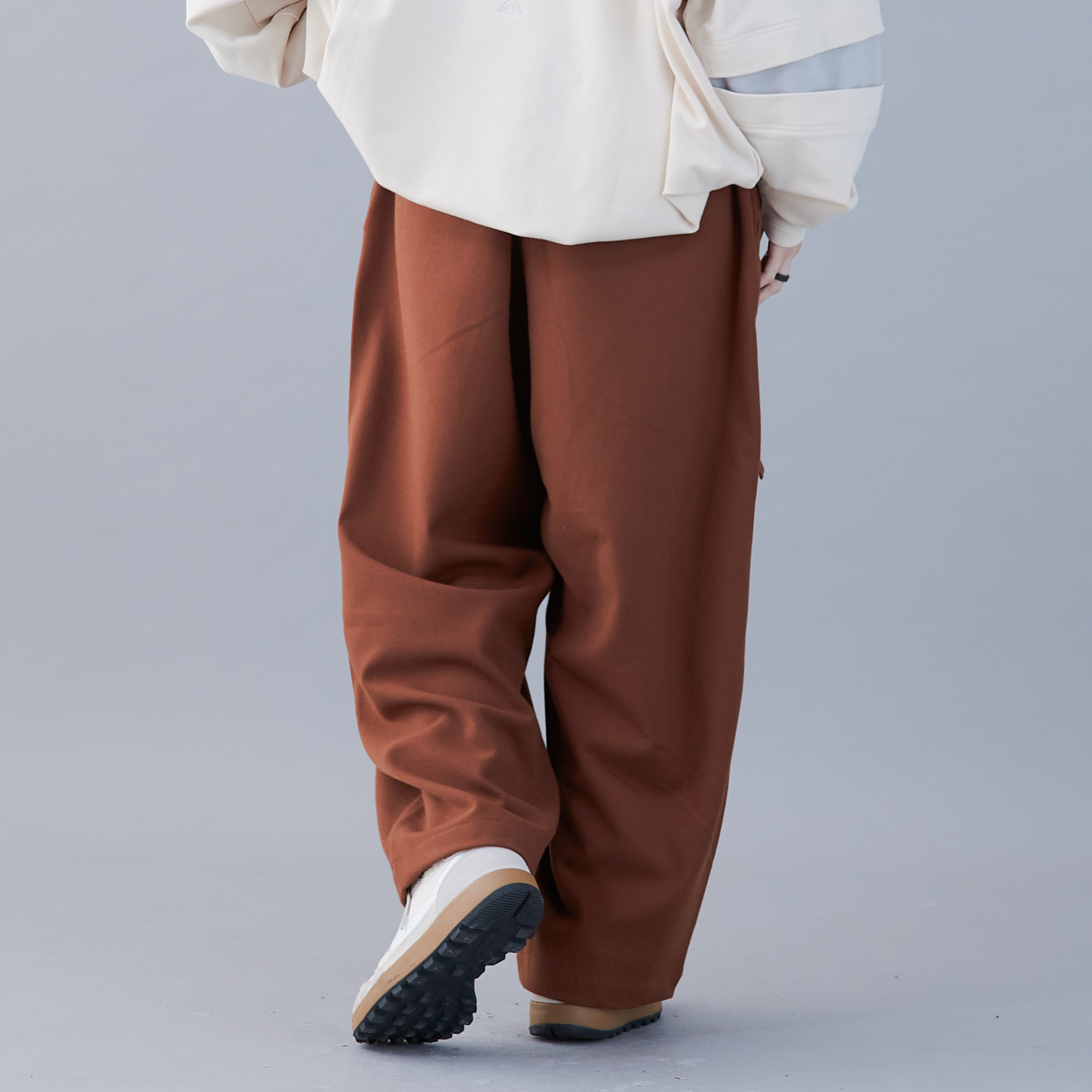 TIGHTBOOTH - TR Baggy Slacks - Brown