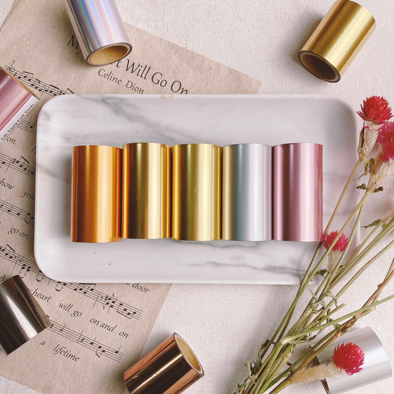 燙金 | 燙金箔組合包