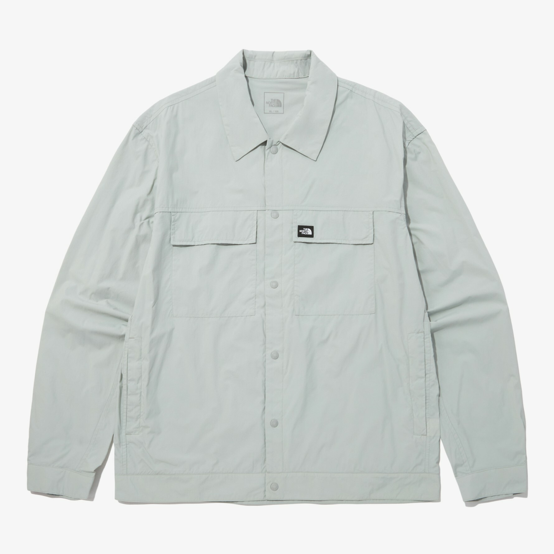 THE NORTH FACE 男 CITY CHILLER 襯衫外套 淺灰藍 NJ3LP06B