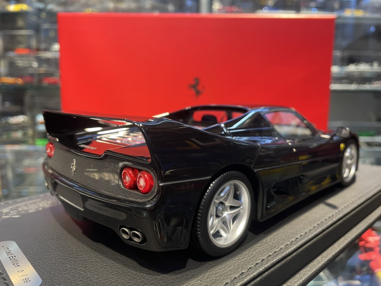 BBR P18189C Ferrari F50 Coupe 1995 Black 1/18 (Resin)