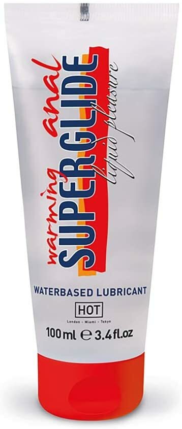 Hot Superglide Liquid Pleasure 溫感水性後庭潤滑劑 100ml