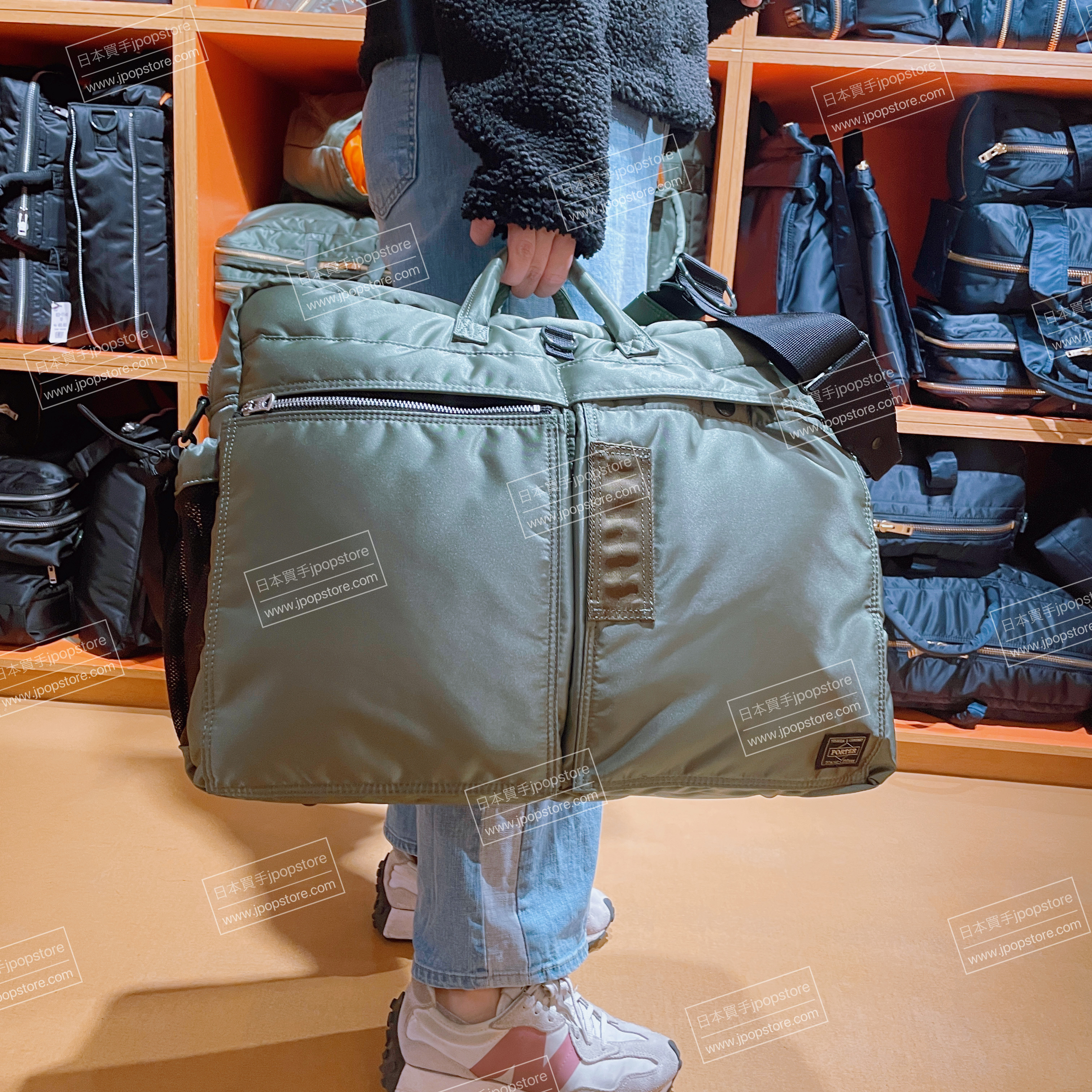 PORTER PX TANKER TANK BAG｜雙層收納旅行波士頓包