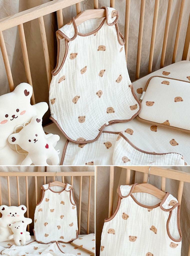 (現貨) DTD 3層紗睡眠馬甲睡袋