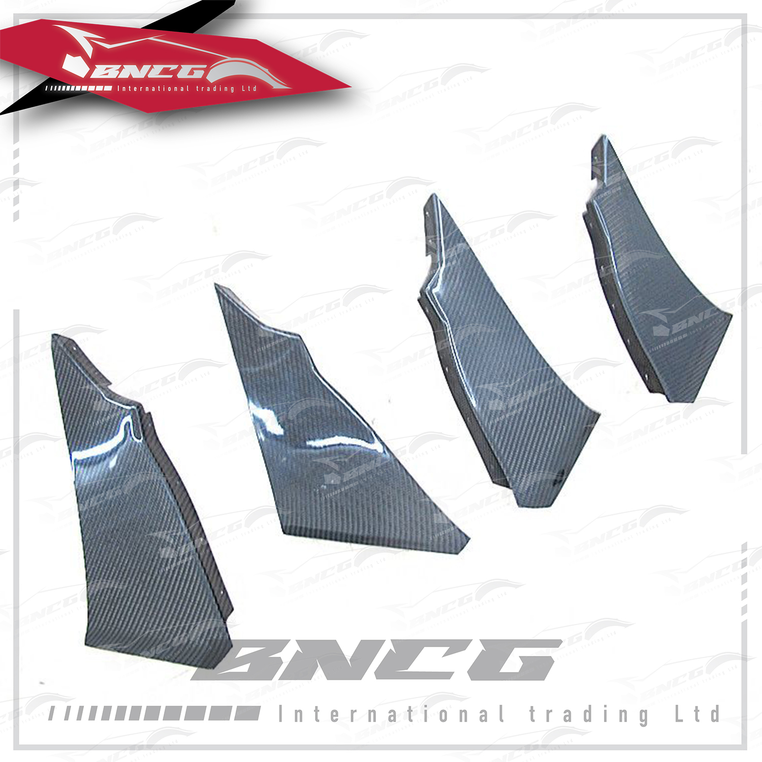 日產 Nissan 350z 03-05年式 改裝 卡夢 碳纖維 外觀件 空力套件 前保桿 風刀 4件套