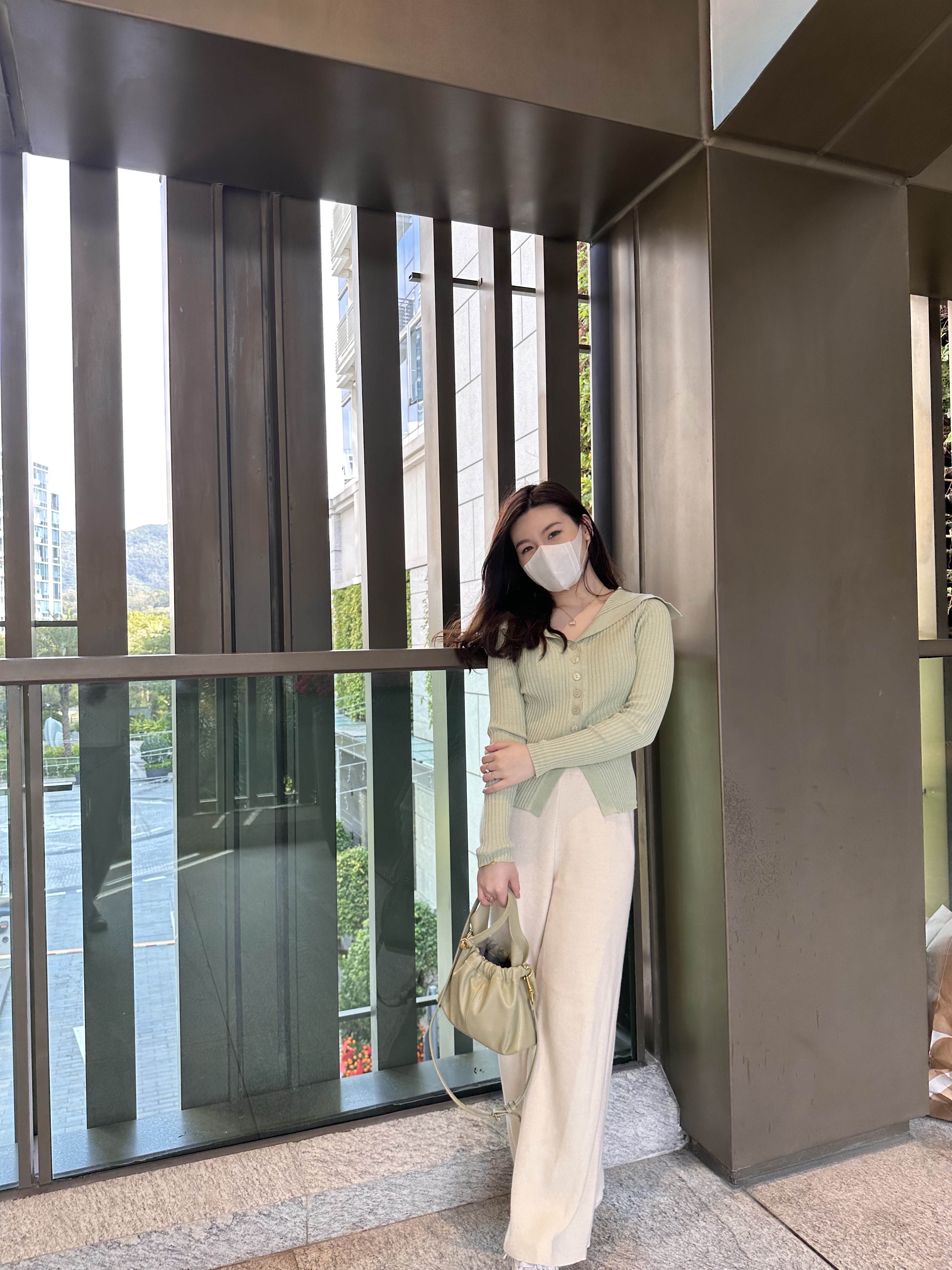 改良版- 韓式休閑直紋水手領上衣 // 兩色入