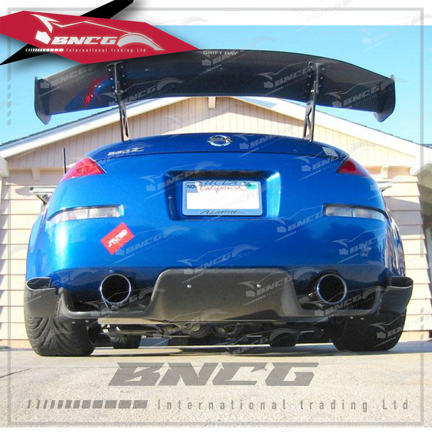 日產 Nissan 350z 03-08年式 改裝 卡夢 碳纖維 外觀件 空力套件 Top Secret款 後下巴 後導流