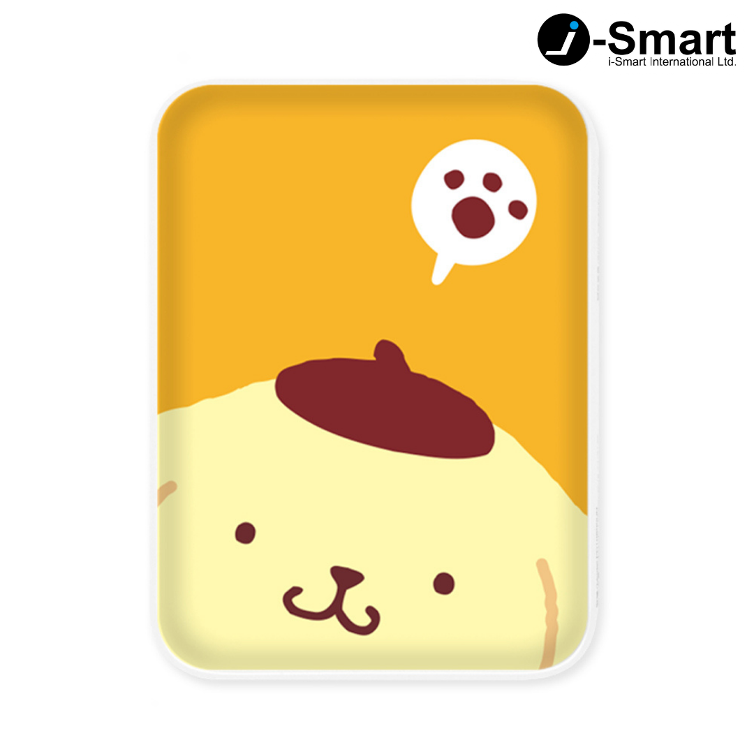 SANRIO-口袋行動電源-大臉系列-POMPOMPURIN