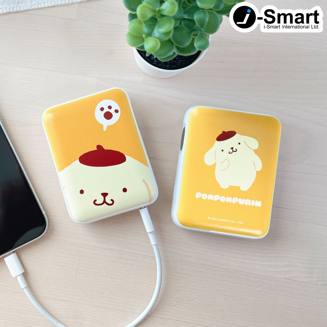 SANRIO-口袋行動電源-大臉系列-POMPOMPURIN