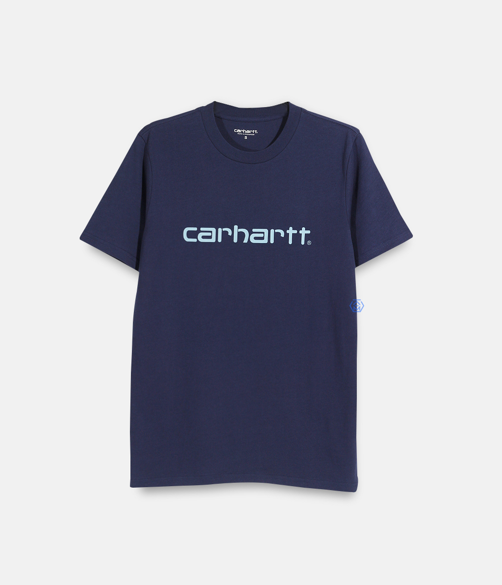Carhartt WIP Script Tee 藍色T恤 (I031047-12E)