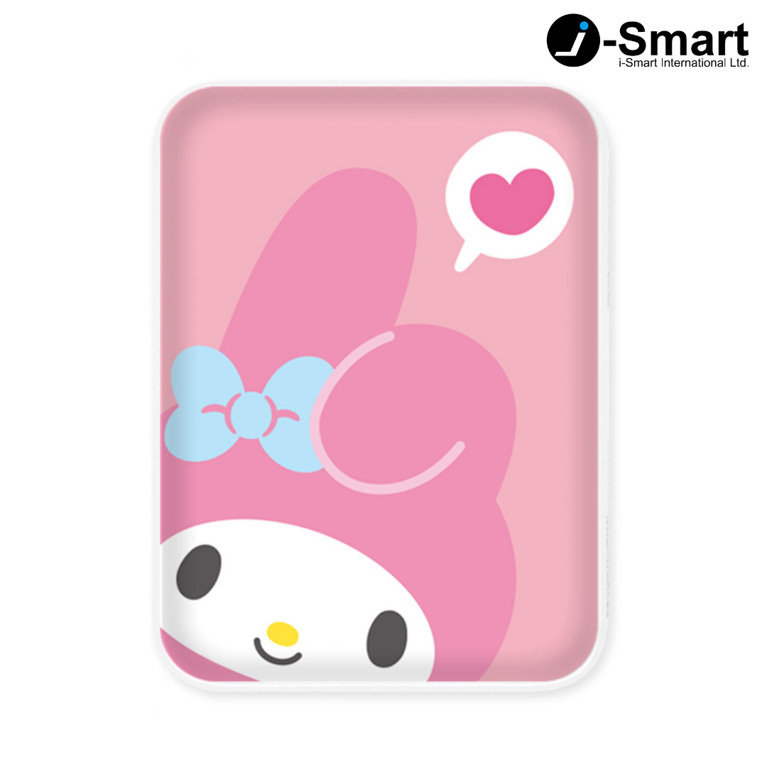 SANRIO-口袋行動電源-大臉系列-MY MELODY