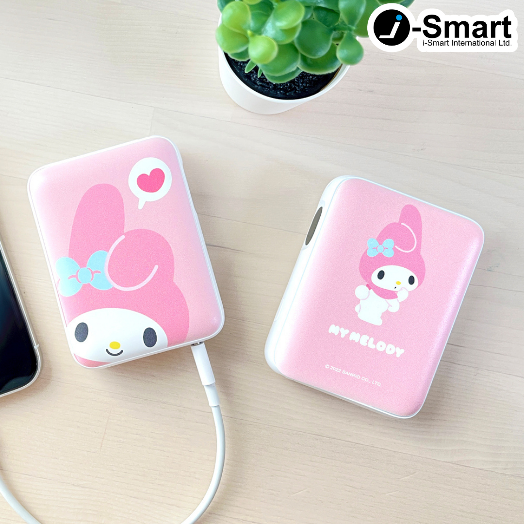 SANRIO-口袋行動電源-大臉系列-MY MELODY