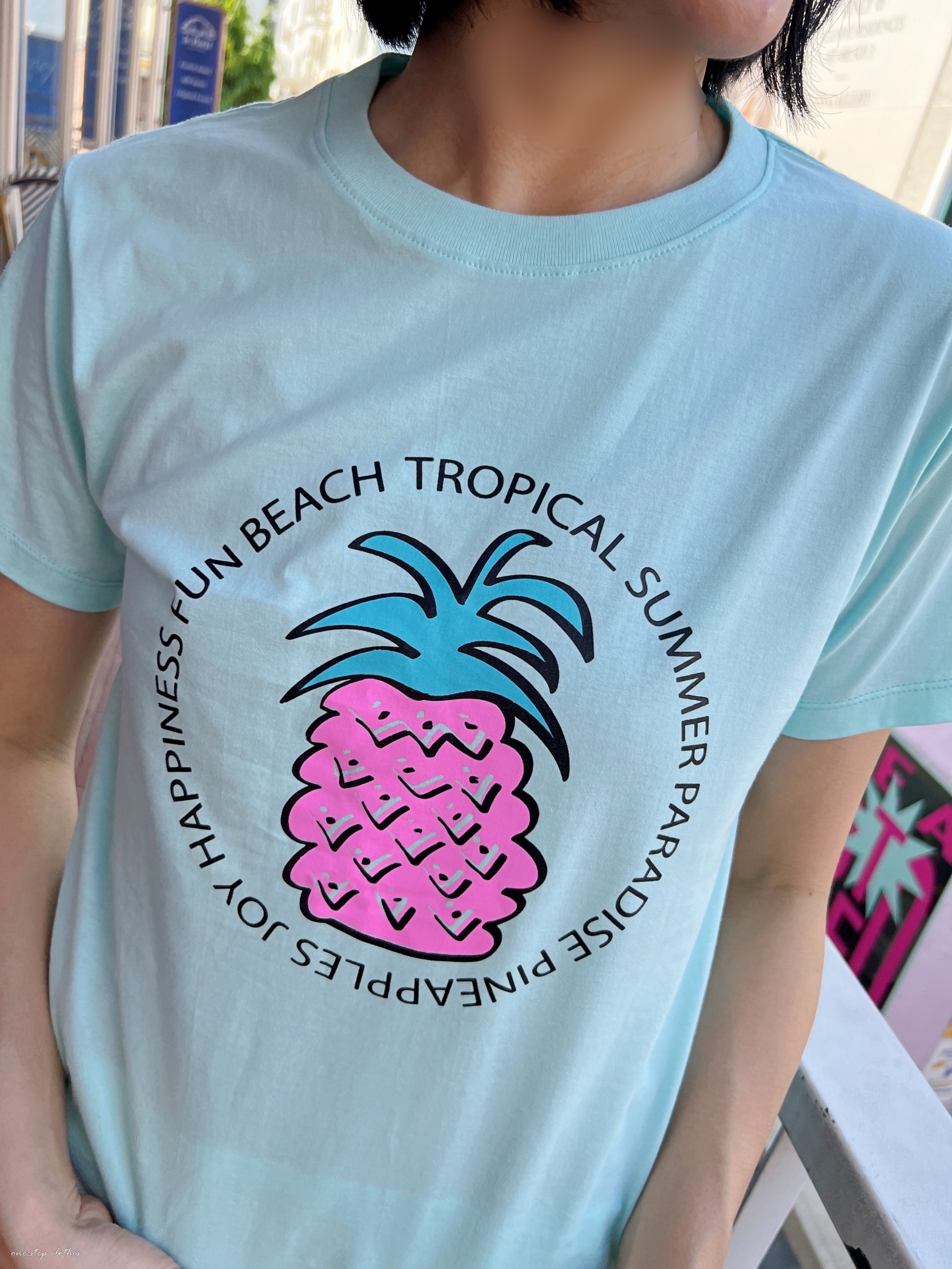 泰國清爽夏日鳳梨T