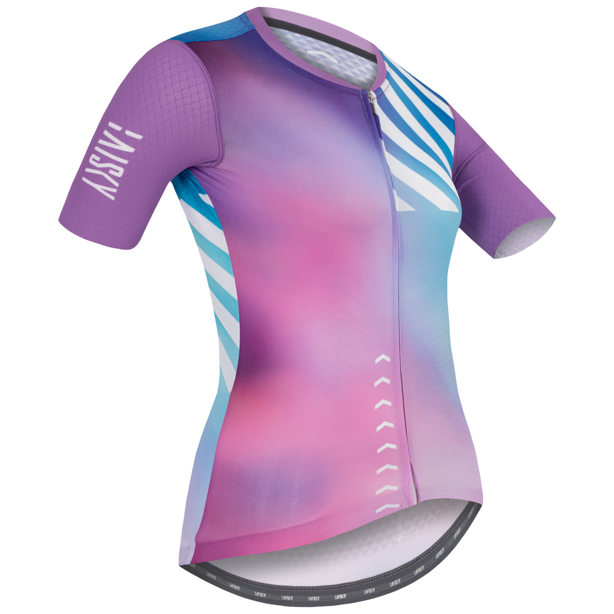 女款空力短車衣 幻象 紫