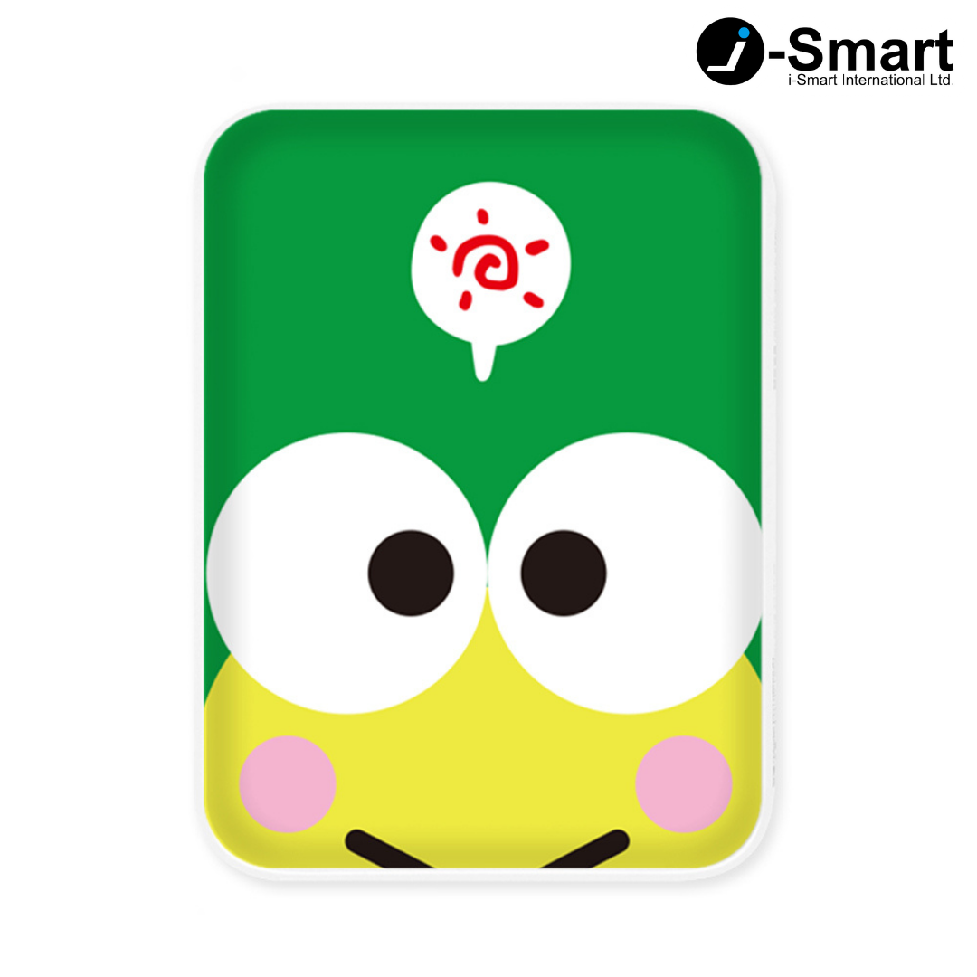 SANRIO-口袋行動電源-大臉系列-KEROKEROKEROPPI