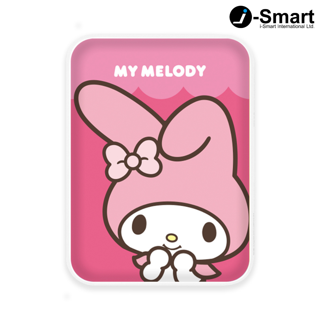 SANRIO-口袋行動電源-大頭系列-MY MELODY
