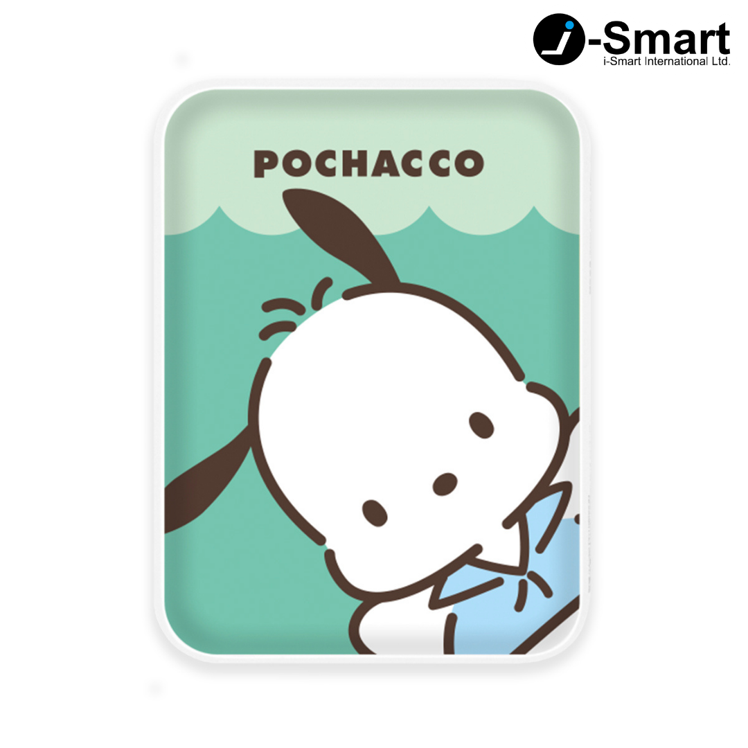 SANRIO-口袋行動電源-大頭系列-POCHACCO