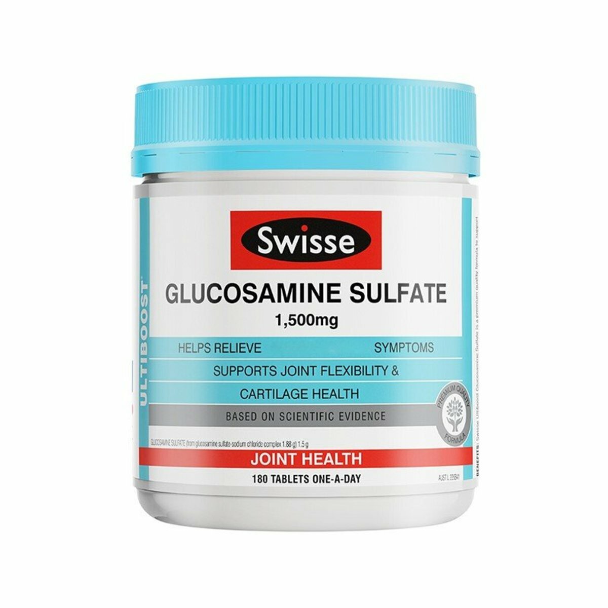 Swisse - 硫酸葡萄糖胺片 1500mg - 180粒