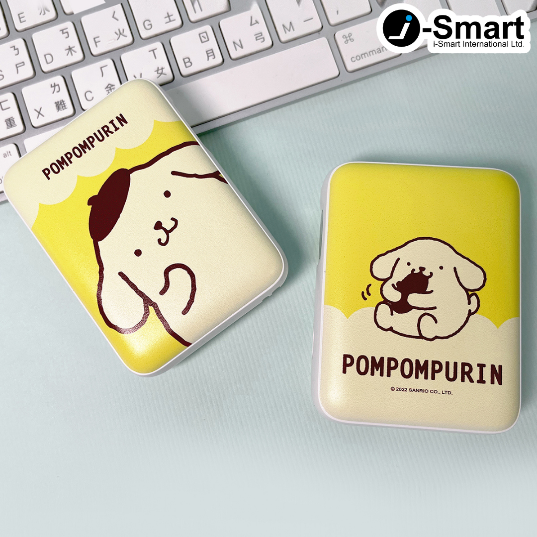 SANRIO-口袋行動電源-大頭系列-POMPOMPURIN
