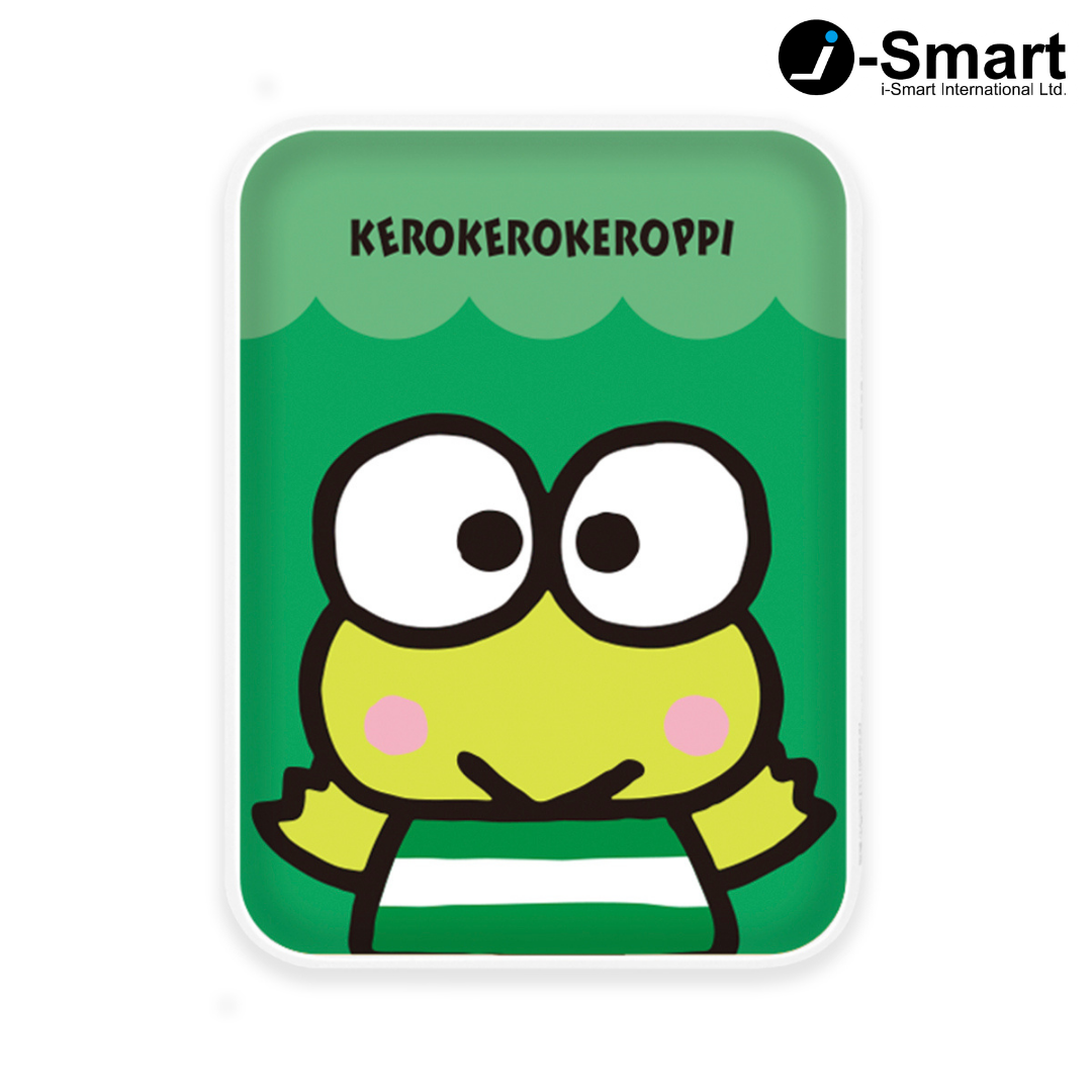 SANRIO-口袋行動電源-大頭系列-KEROKEROKEROPPI