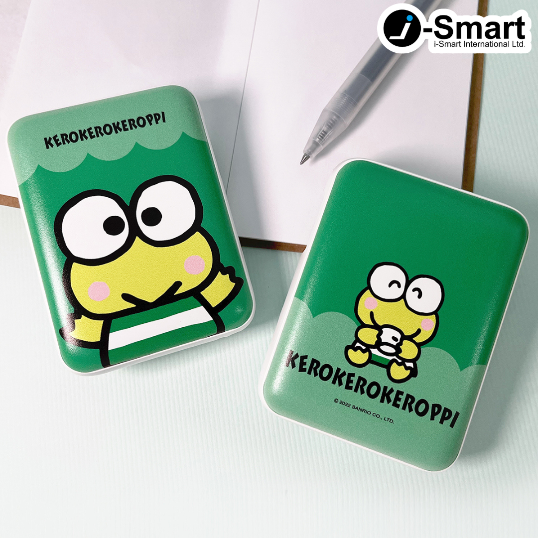 SANRIO-口袋行動電源-大頭系列-KEROKEROKEROPPI