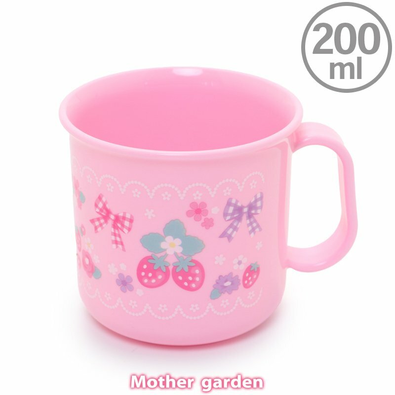 【日本Mother Garden】 ( 塑膠水杯  耐熱 /  水壺 附杯子 / 水壺 2way ) 花緞帶