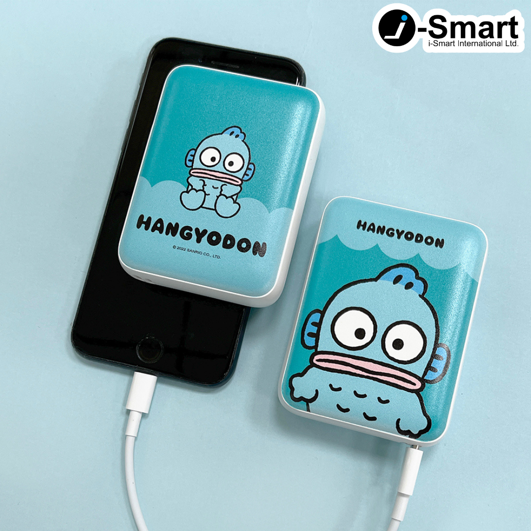 SANRIO-口袋行動電源-大頭系列-HANGYODON