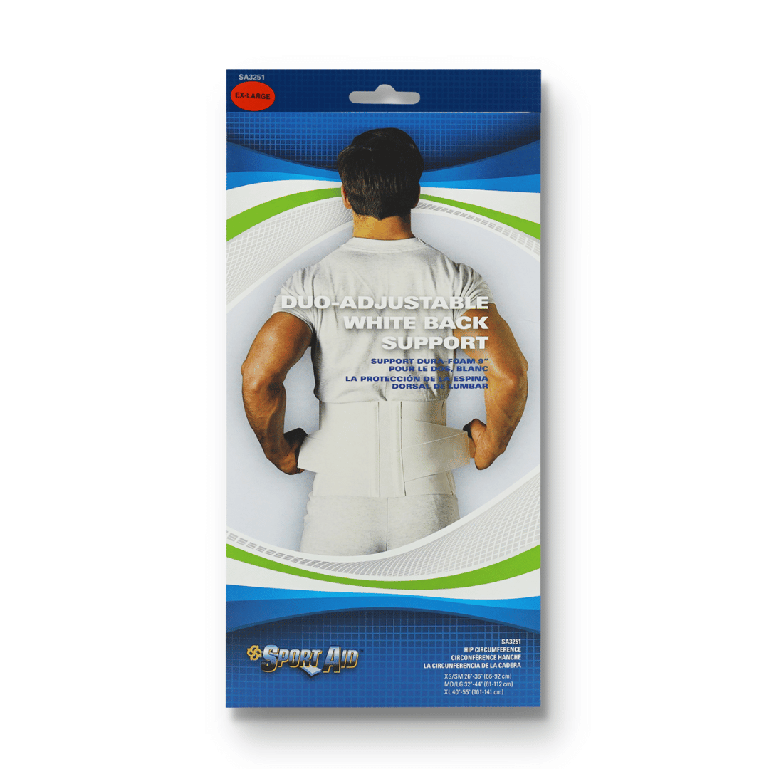 Sport Aid - Dura Foam 雙貼腰封 (加細至加大)
