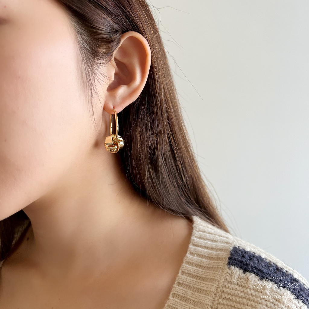 青春搖曳｜純銀針耳環