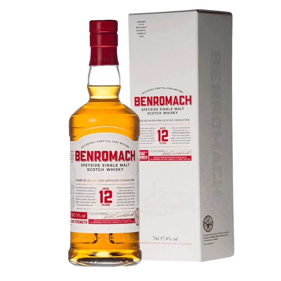 Benromach 12 Year Old Cask Strength Single Malt Scotch Whisky