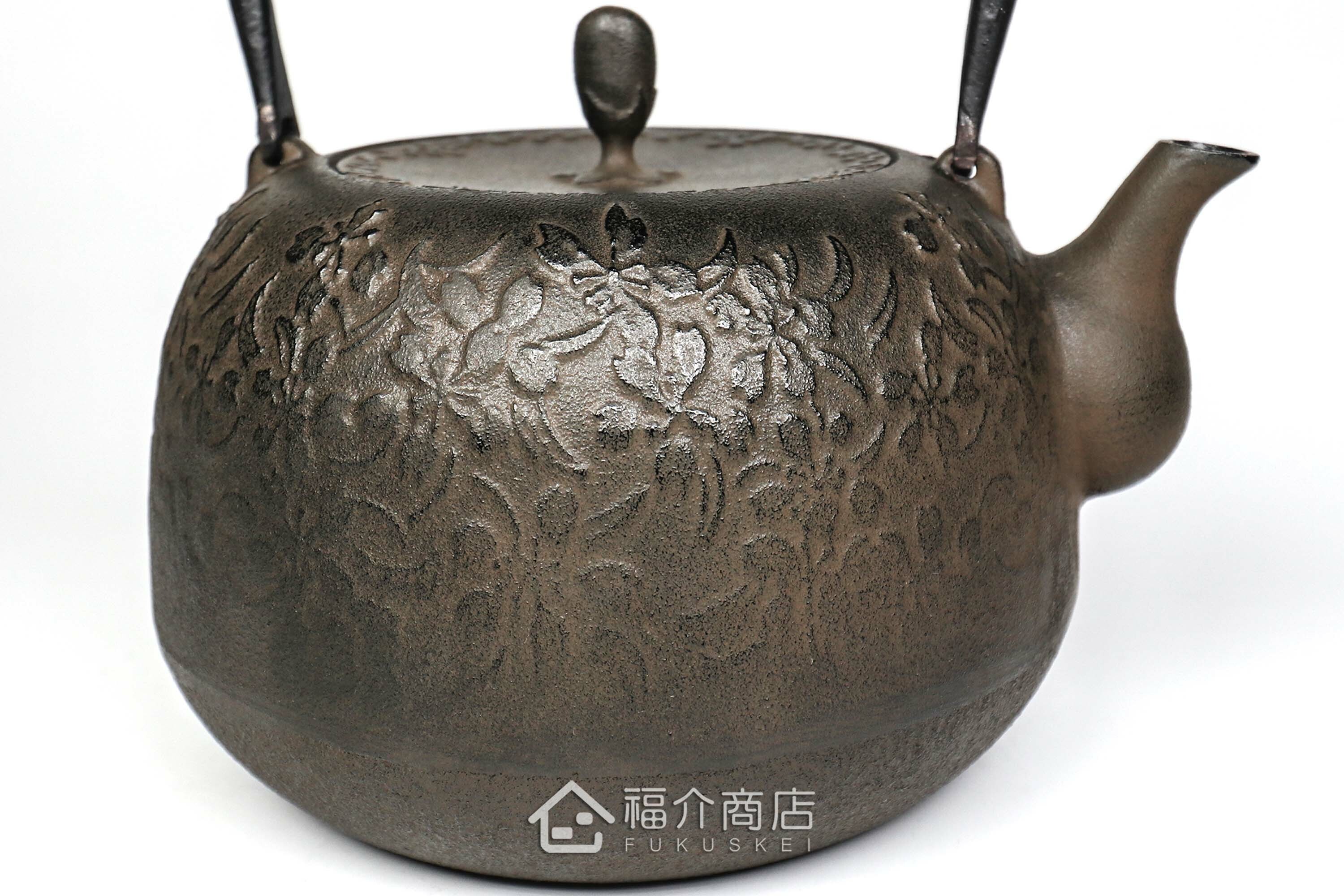 煮水泡茶用的鑄鐵茶壺