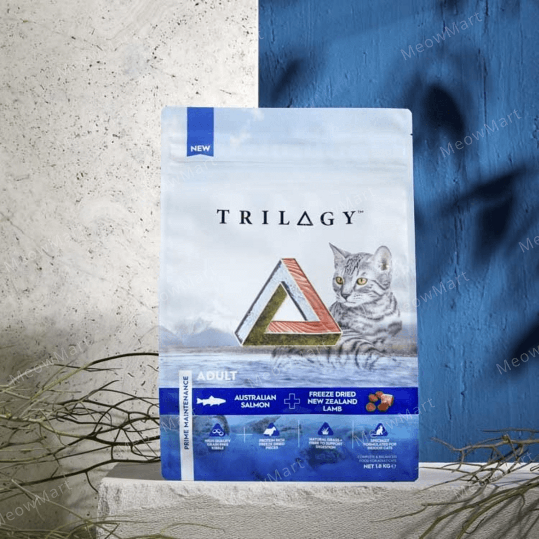 Trilogy™ 奇境 – 澳洲三文魚＋5%紐西蘭羊肺凍乾無穀成貓糧 1.8kg