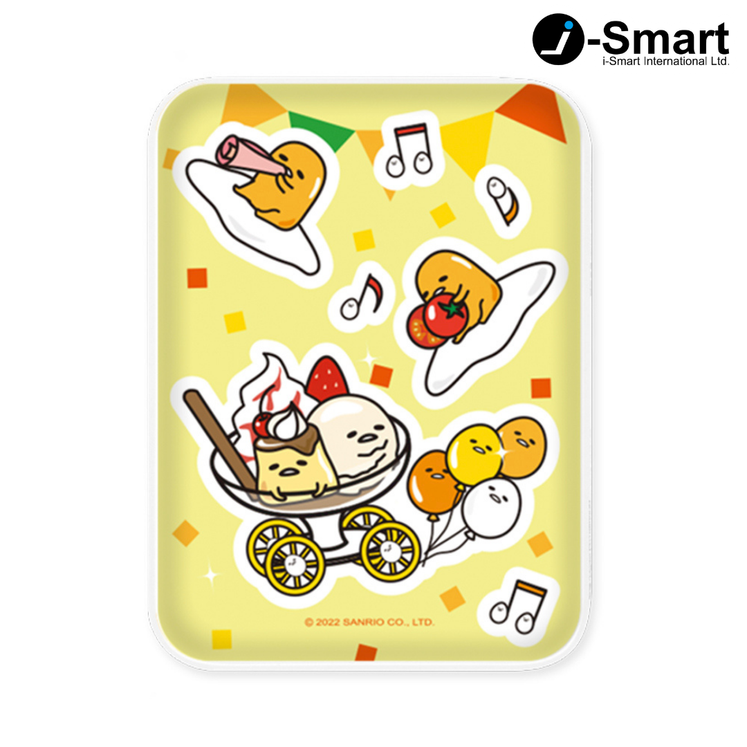 SANRIO-口袋行動電源-貼紙系列-GUDETAMA