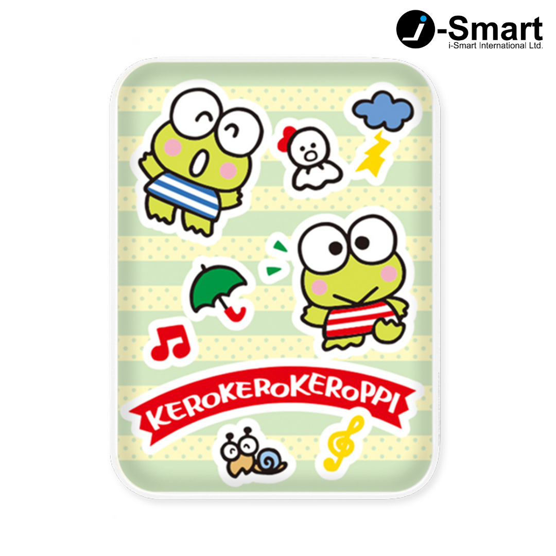 SANRIO-口袋行動電源-貼紙系列-KEROKEROKEROPPI