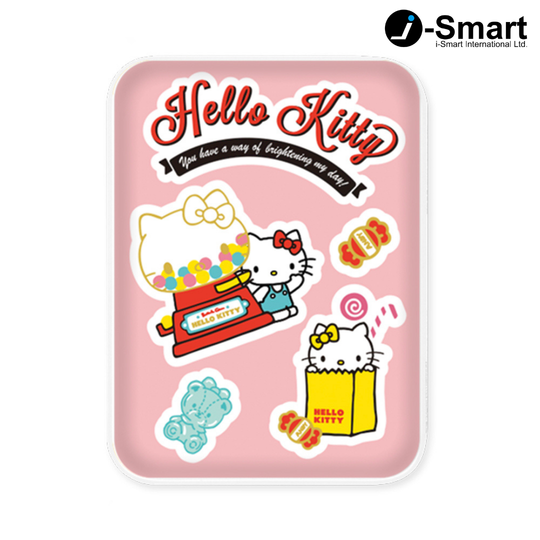 SANRIO-口袋行動電源-貼紙系列-HELLO KITTY