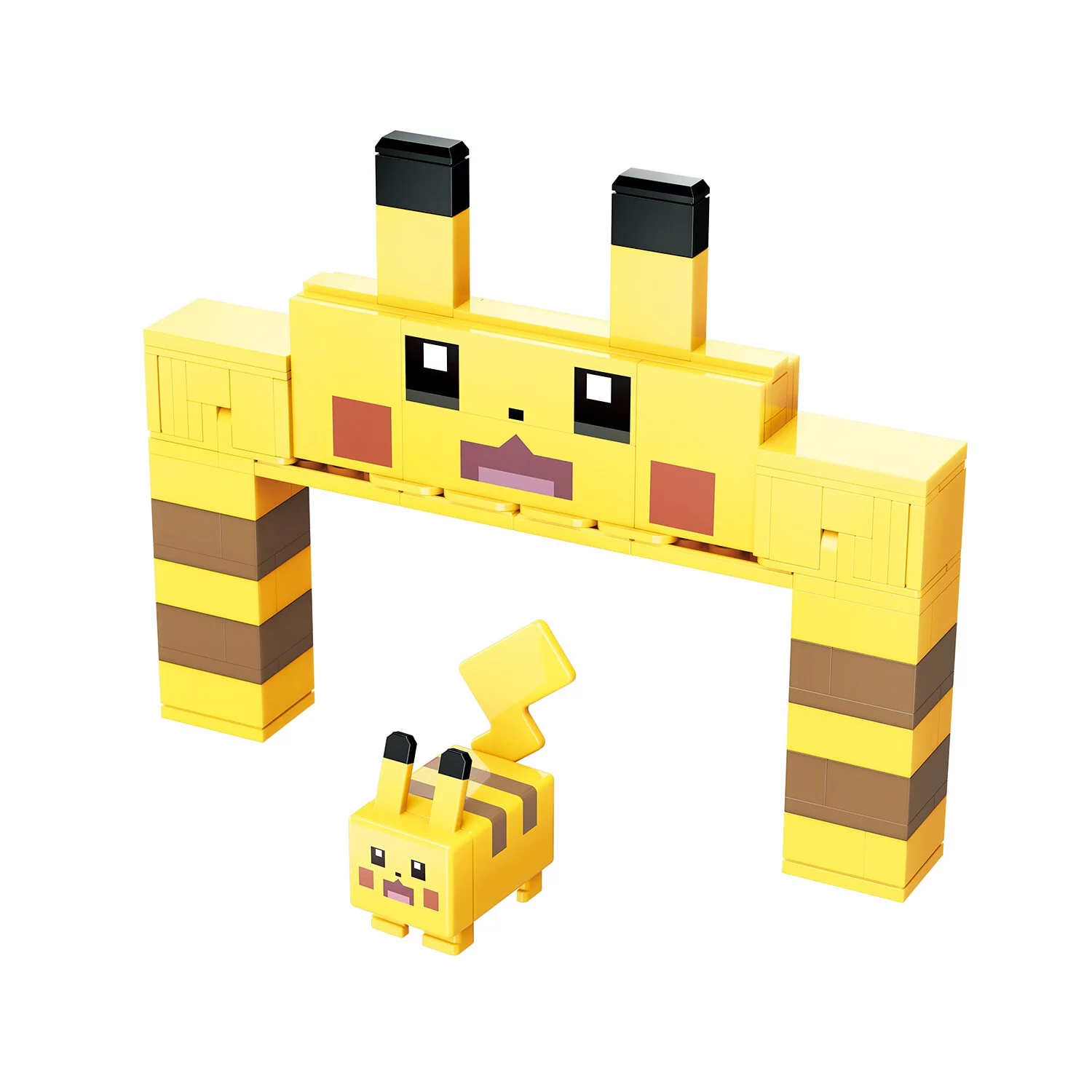 《 Qman 啟蒙積木 》 皮卡丘拱門