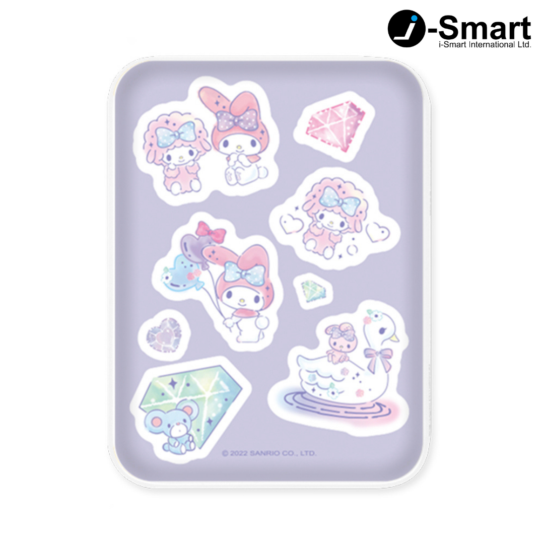 SANRIO-口袋行動電源-貼紙系列-MY MELODY