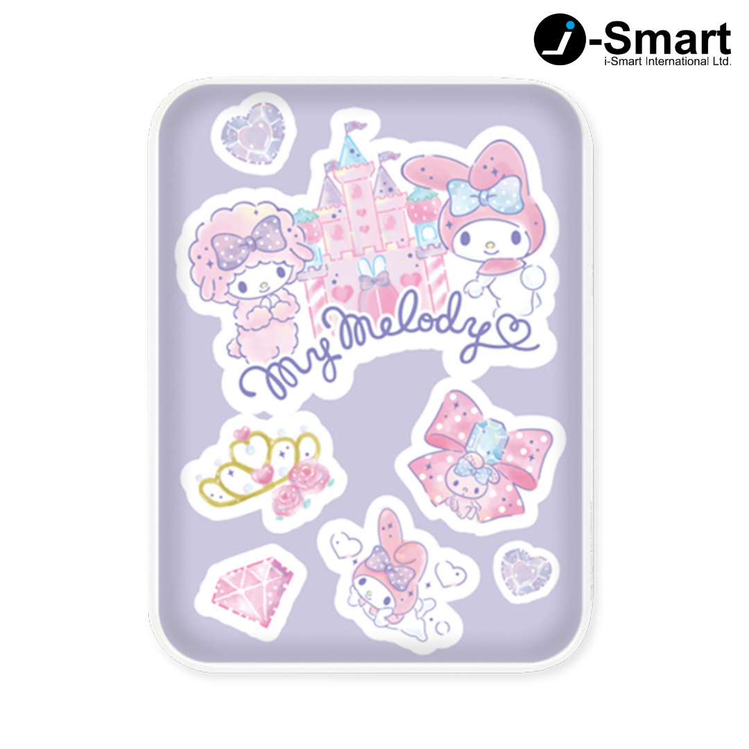 SANRIO-口袋行動電源-貼紙系列-MY MELODY