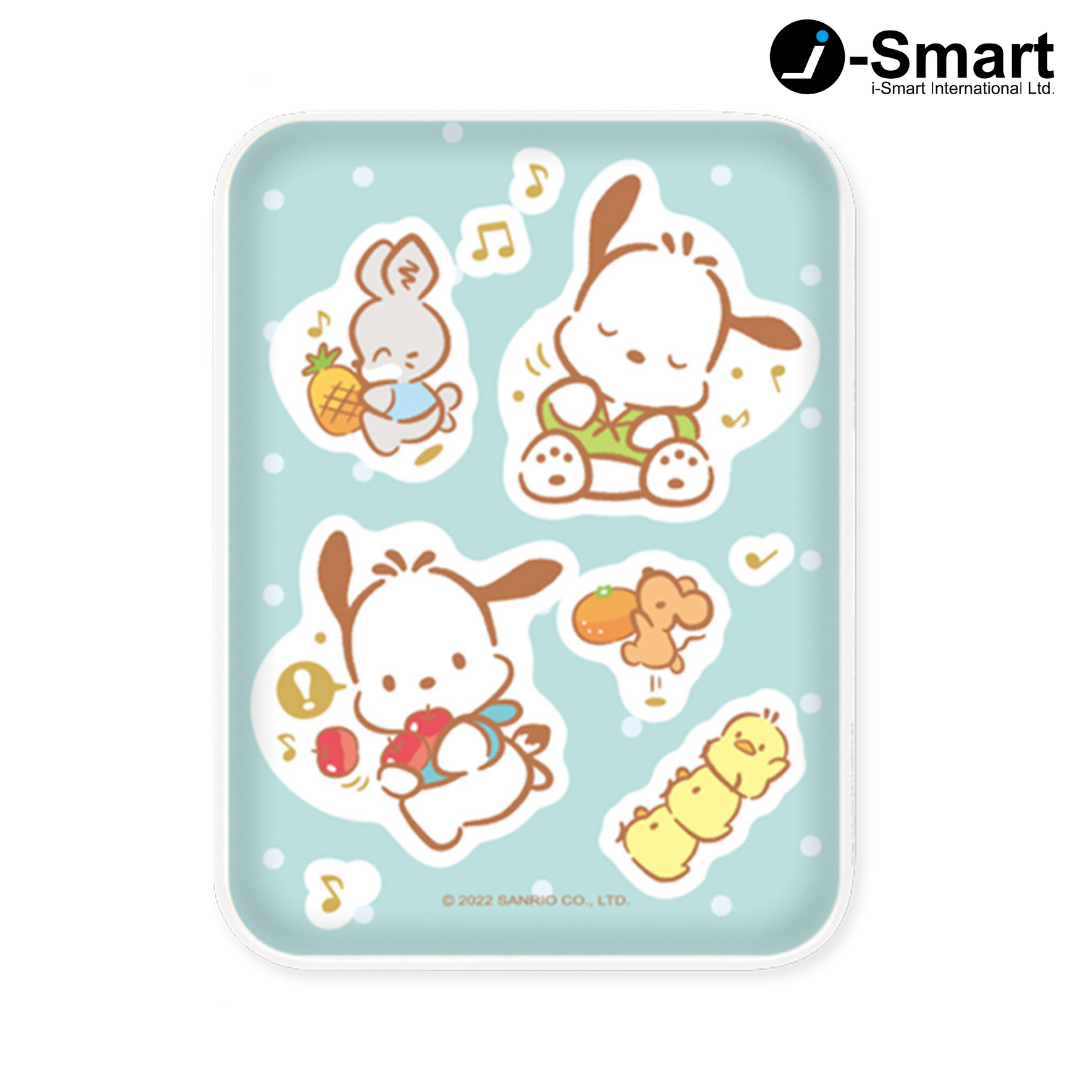 SANRIO-口袋行動電源-貼紙系列-POCHACCO