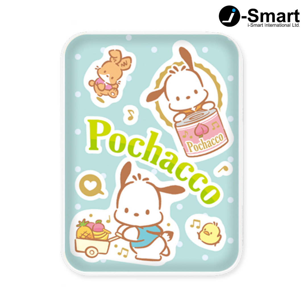 SANRIO-口袋行動電源-貼紙系列-POCHACCO