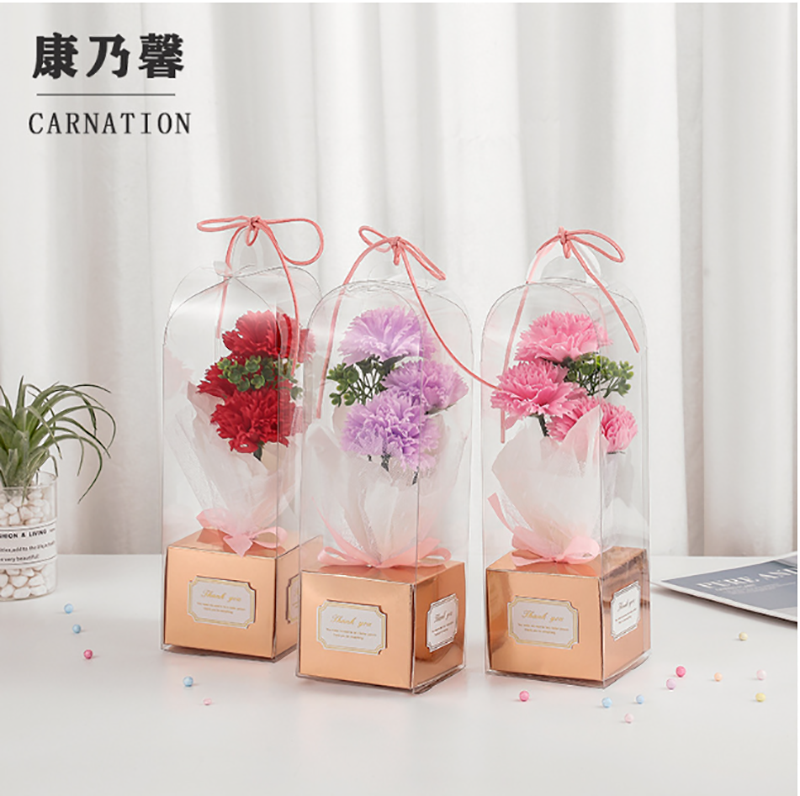 單支盒裝香皂花 M7699A