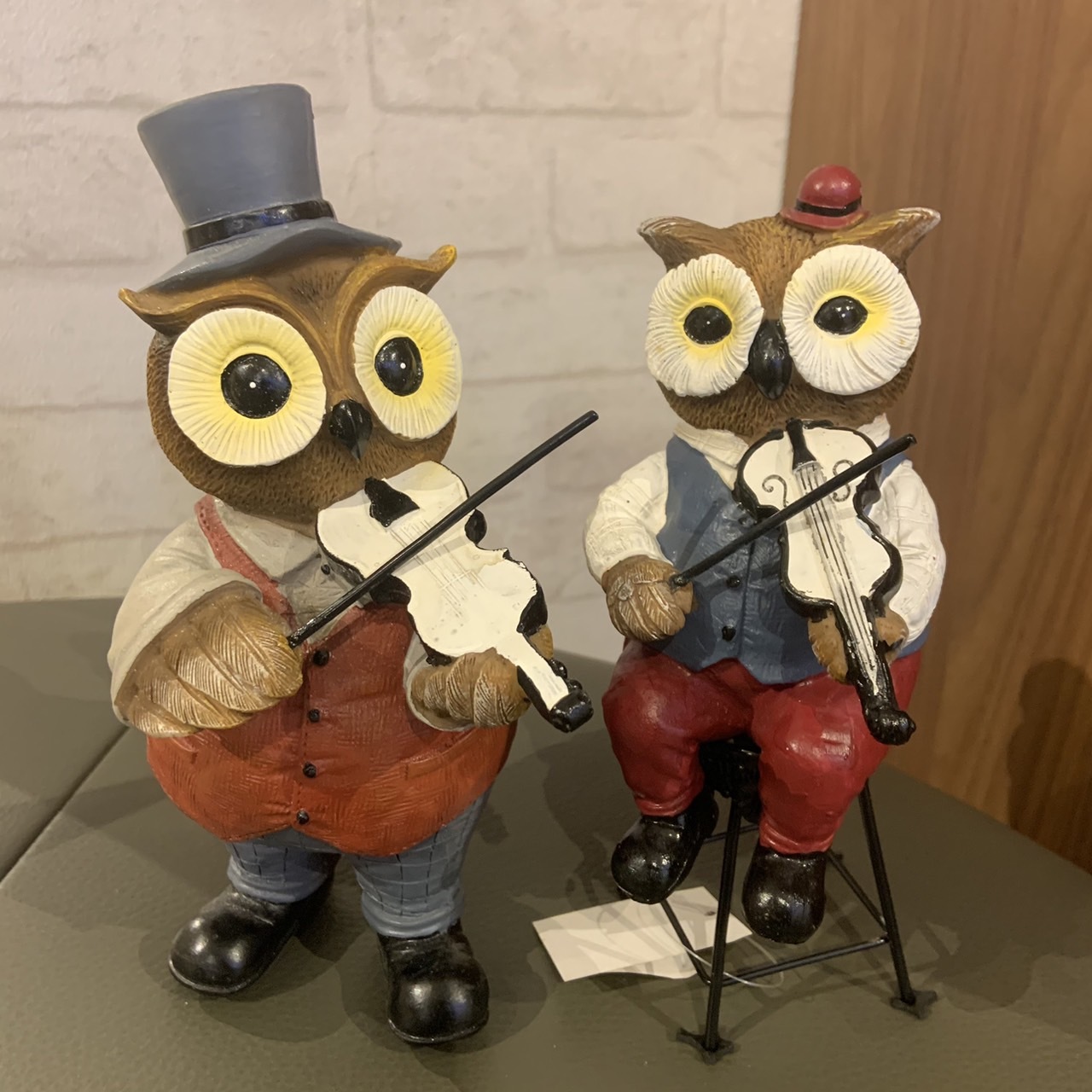 貓頭鷹拉小提琴(2款)