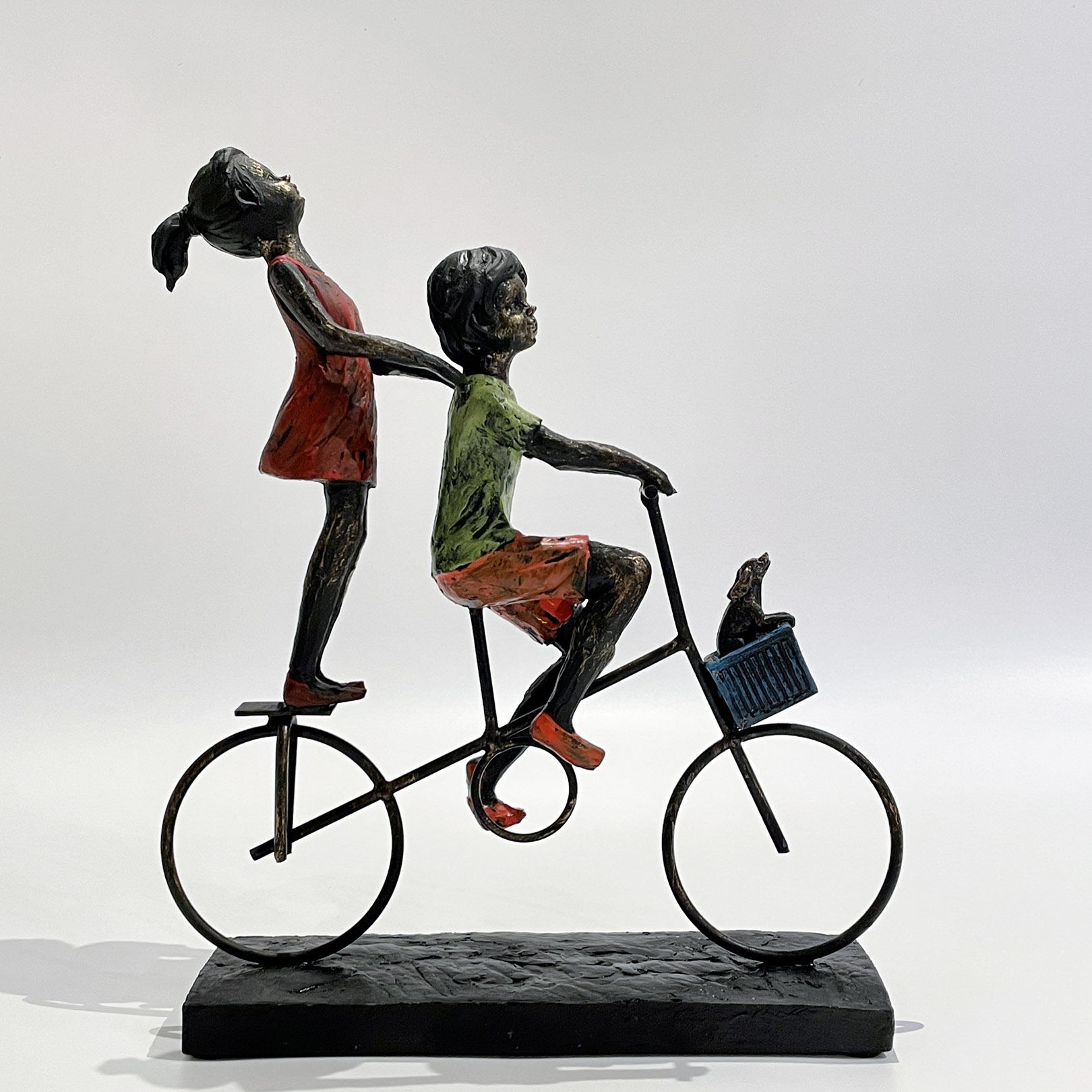 小孩擺件-自行車