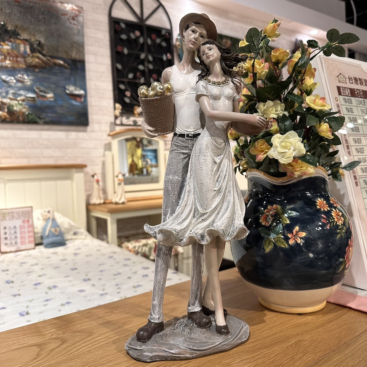 情侶擺件-田園