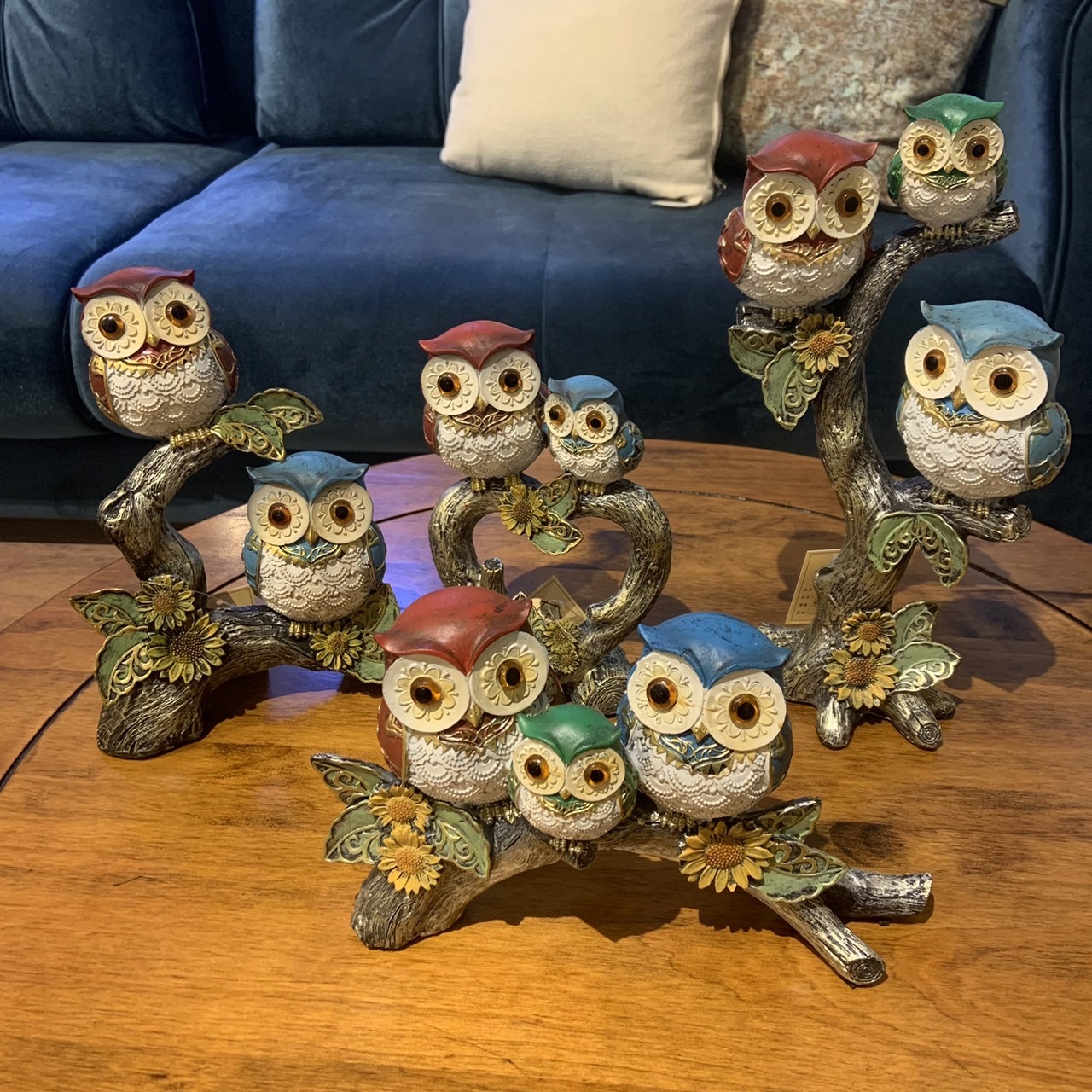 貓頭鷹-樹枝(4款)